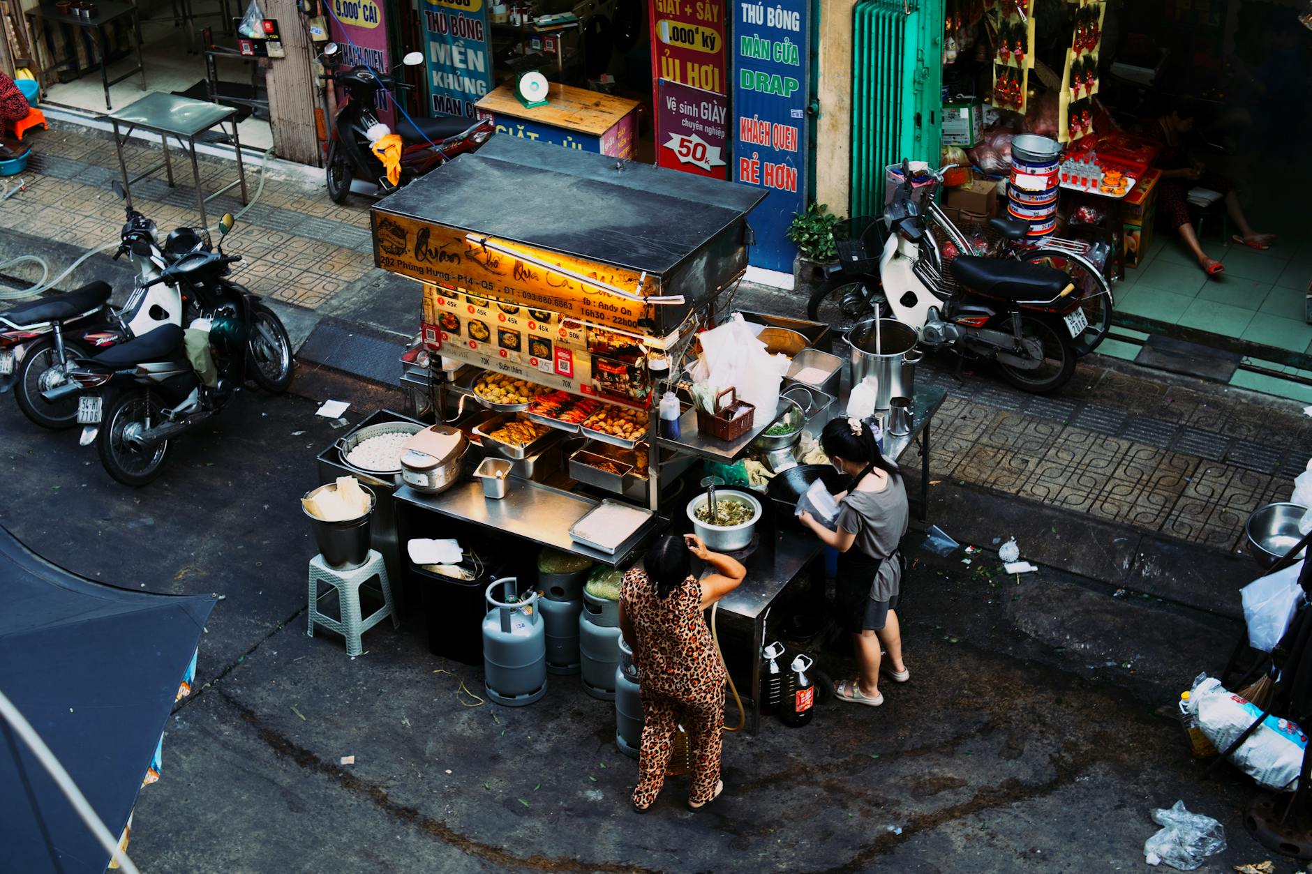 Asian food market