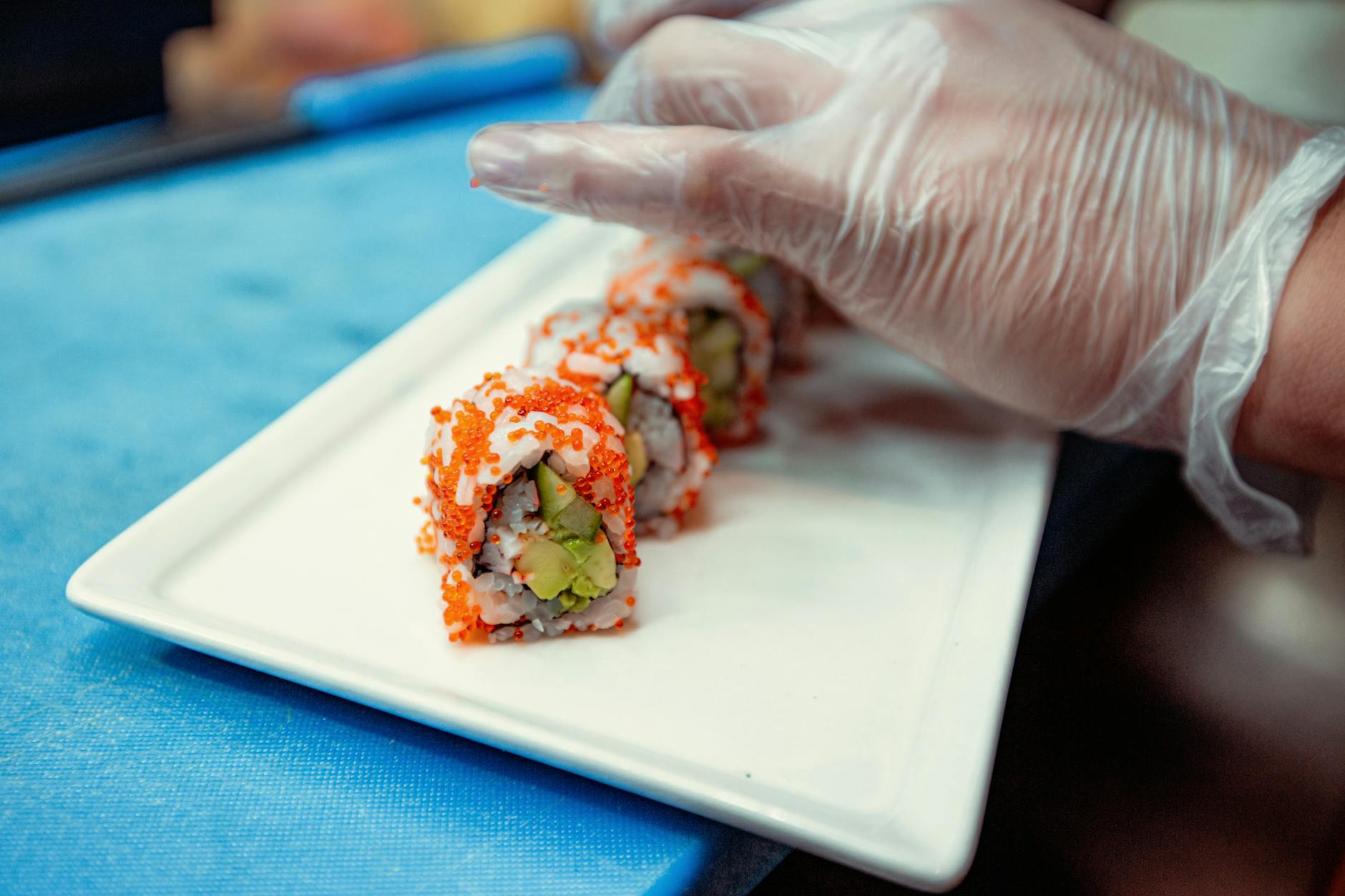 Japanese food close-up